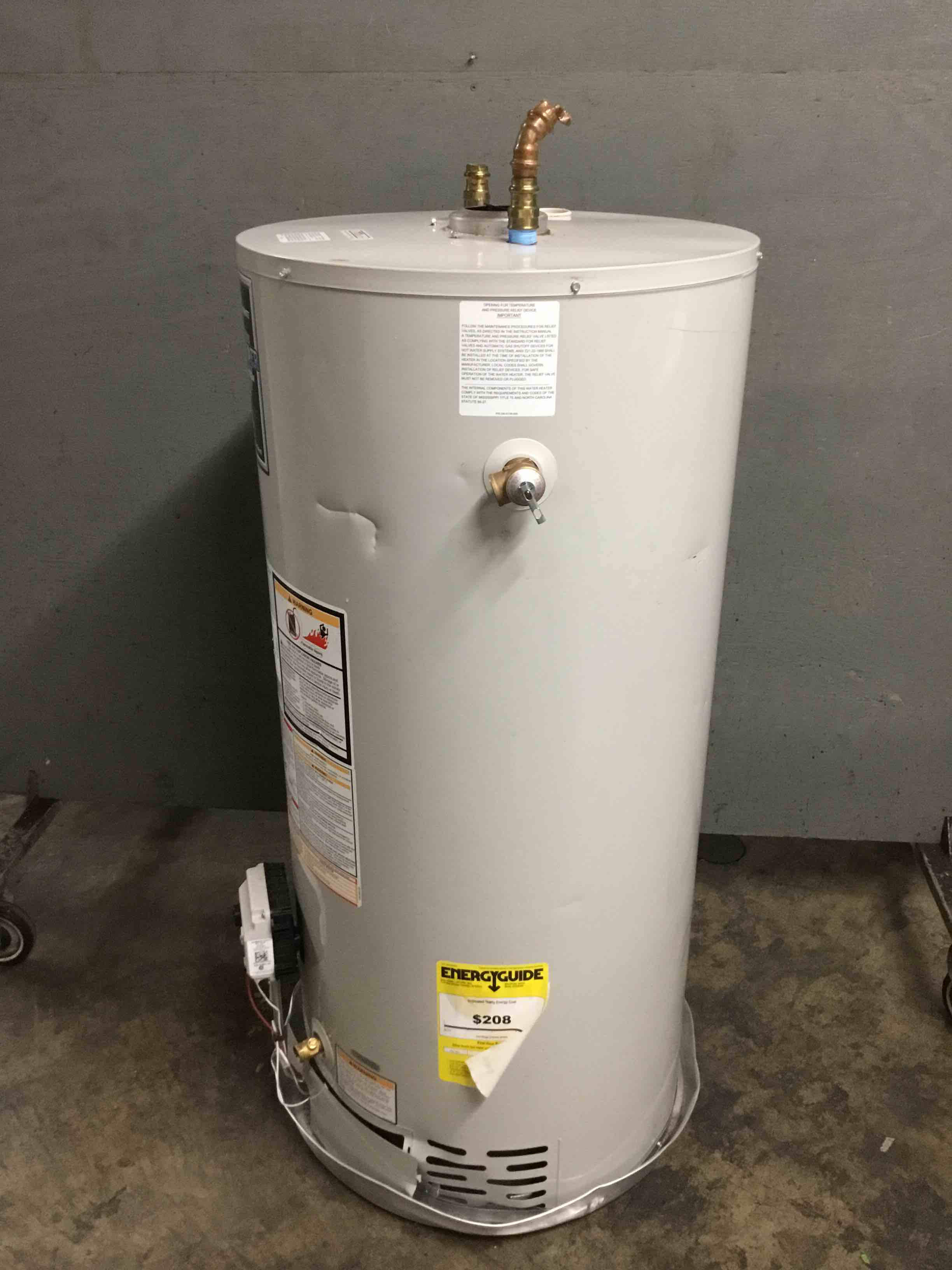 Bradford White 40 Gal. Natural Gas Automatic Storage Water Heater