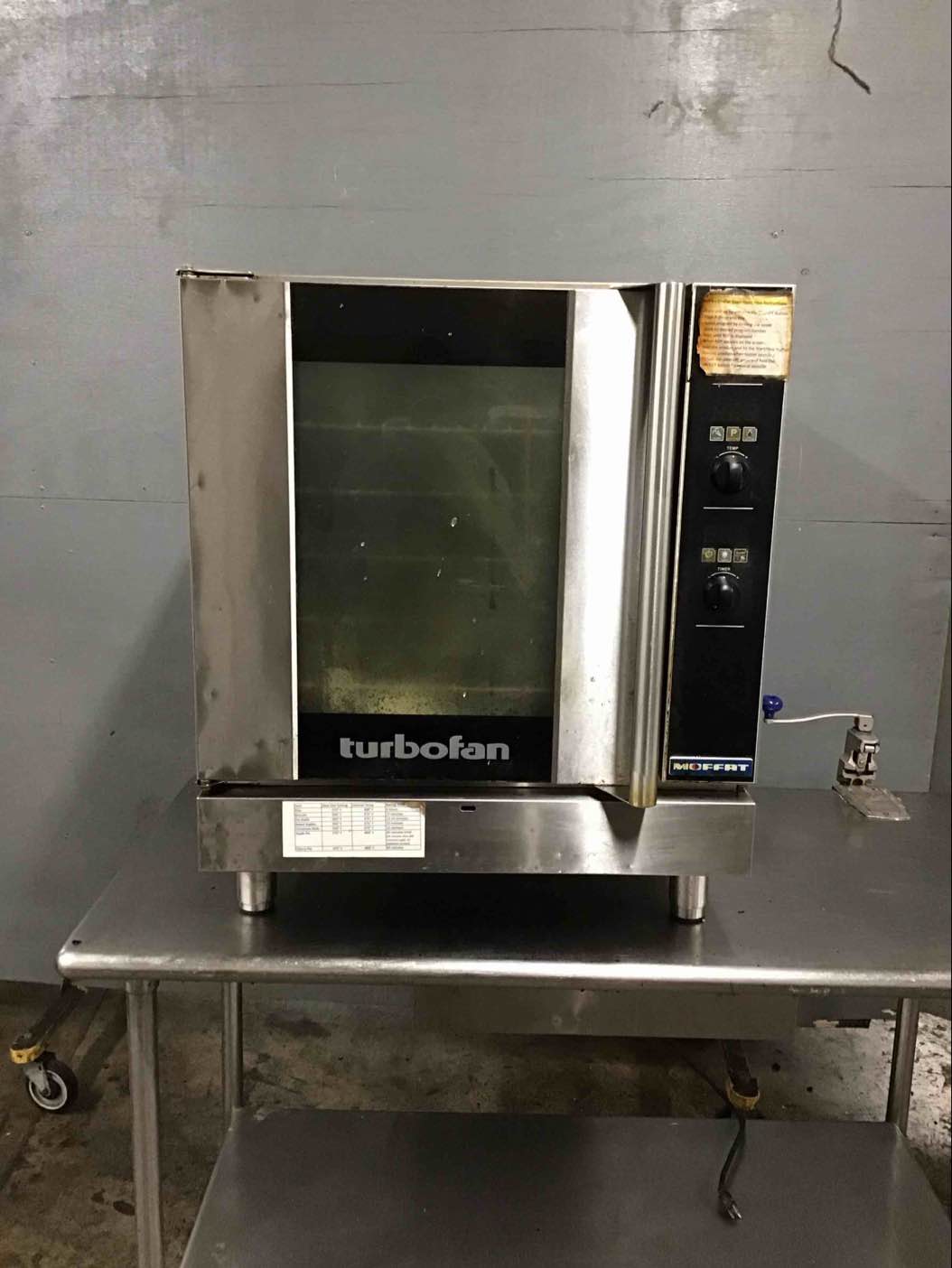 Moffat Full Size Natural Gas Convection Oven 