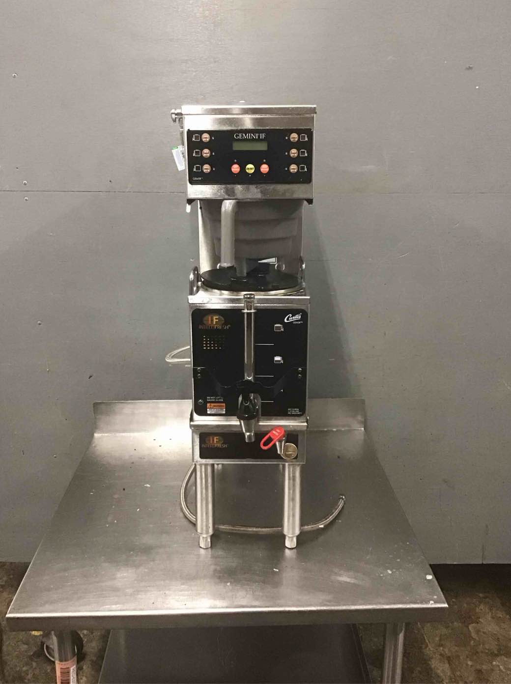 Curtis Gemini Stainless Steel Coffee Brewer 