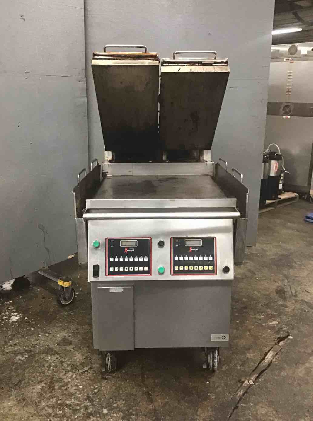 Garland XPress Stainless Steel 2 Sided Natural Gas Flat Grill On Casters