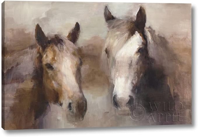 BLAZING THE WEST ( NEUTRAL ) CANVAS PRINT - 35” x 25” inch 