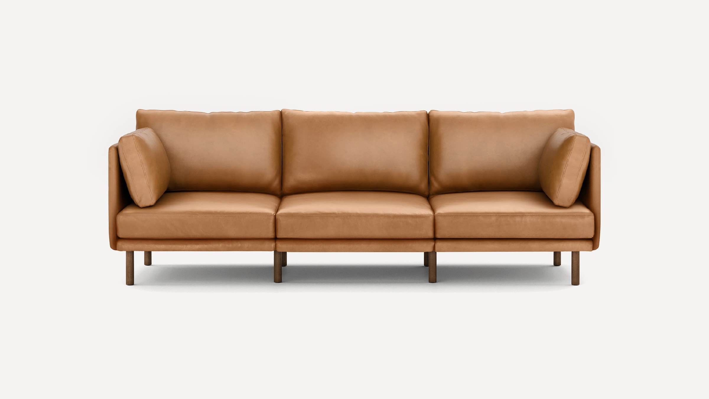 Field Leather 3-Piece Sofa (incomplete, corner end seat only)