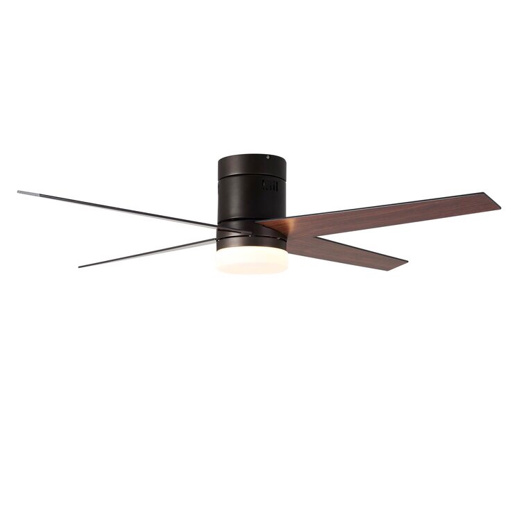 Natural Bronze Arauz 52'' Ceiling Fan with LED Lights(Broken light)