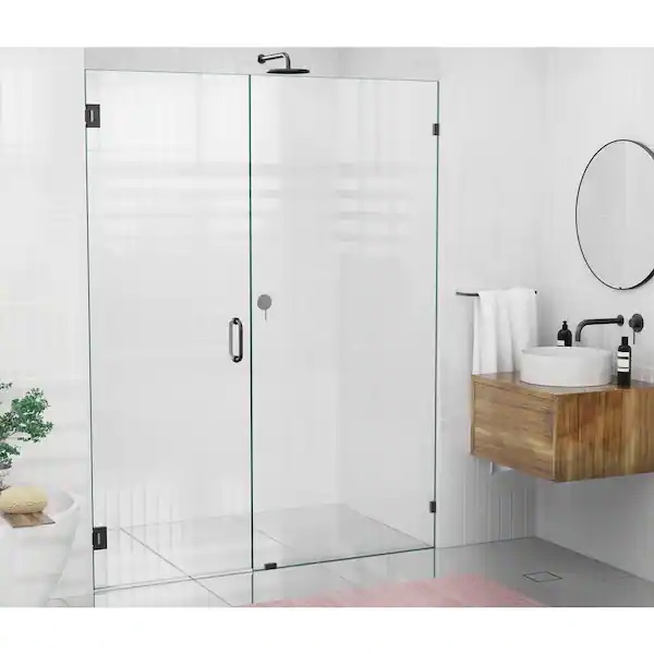 Illum wall hinge shower enclosure (incomplete glass shower enclosure door handle only)