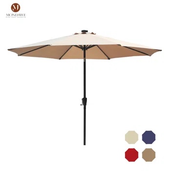 10' Lighted Market Umbrella