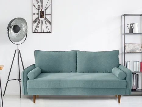 Beiber 71.2" Velvet Round Arm Sofa