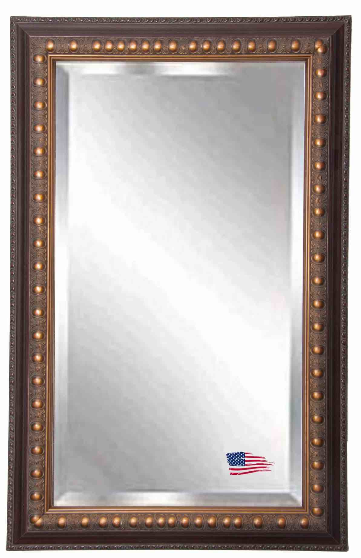 Adaire Rectangle Traditional Wood Wall Mirror ( unknown size)