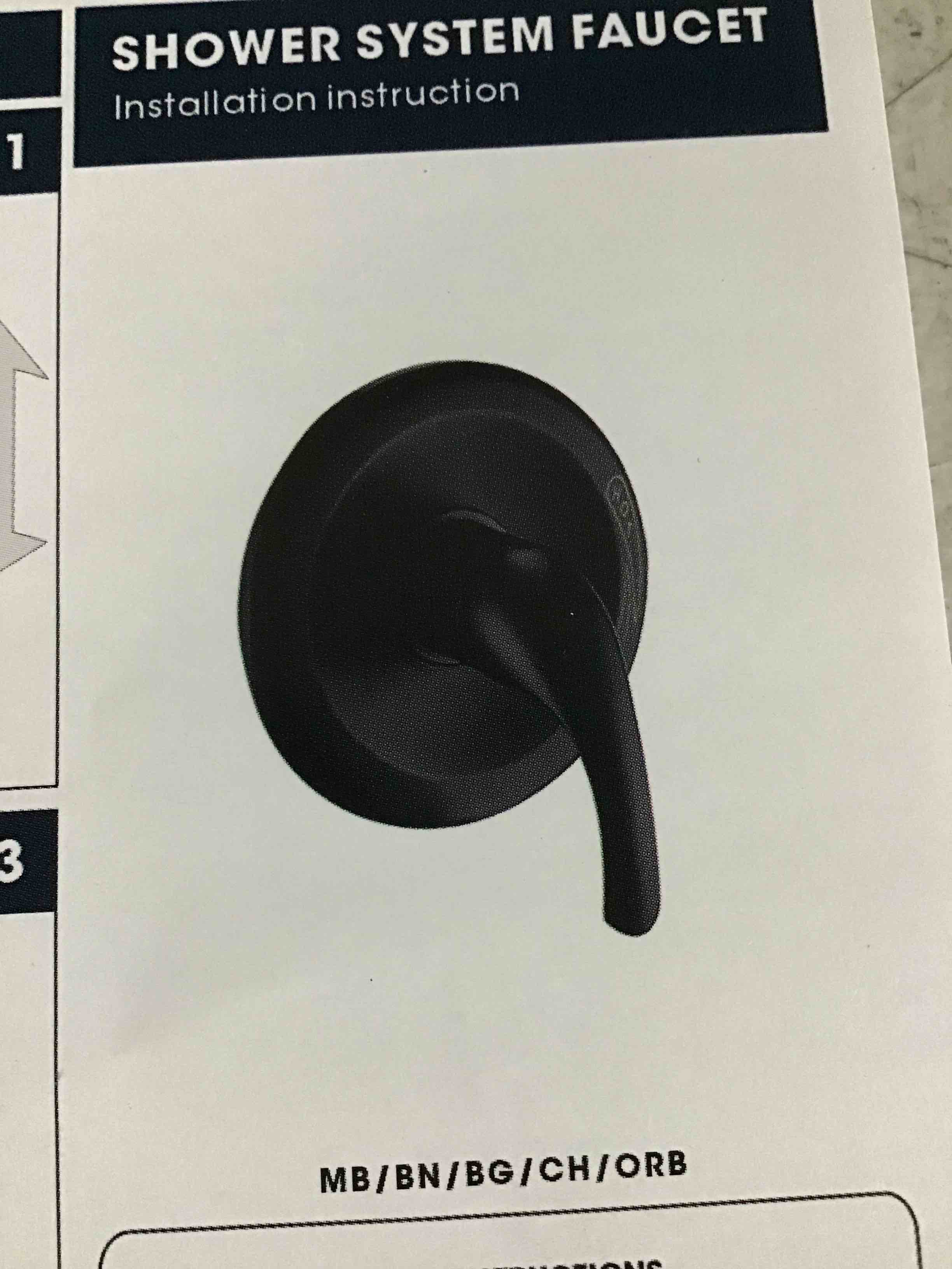 faucet design and quality oil rubbed bronze shower system faucet