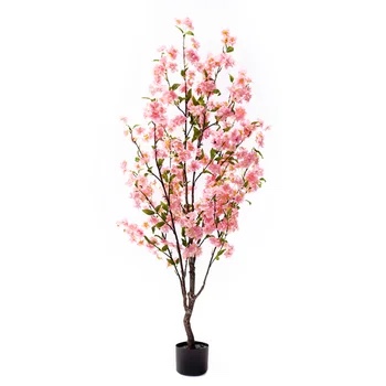 silks are forever Artificial Cherry Blossom Tree in Pot