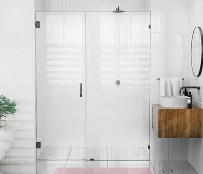78” X 57.5" Frameless 3 Panel Inline Shower Door DOOR SEAL ONLY