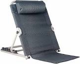 Lifting Bed Backrest Portable Folding Adjustable Sit-Up Back Rest Multi-Function Back Rest Bed Folding Disability Bed Backrest Support Change Angle of Backrest for Neck Head And Lumbar Support