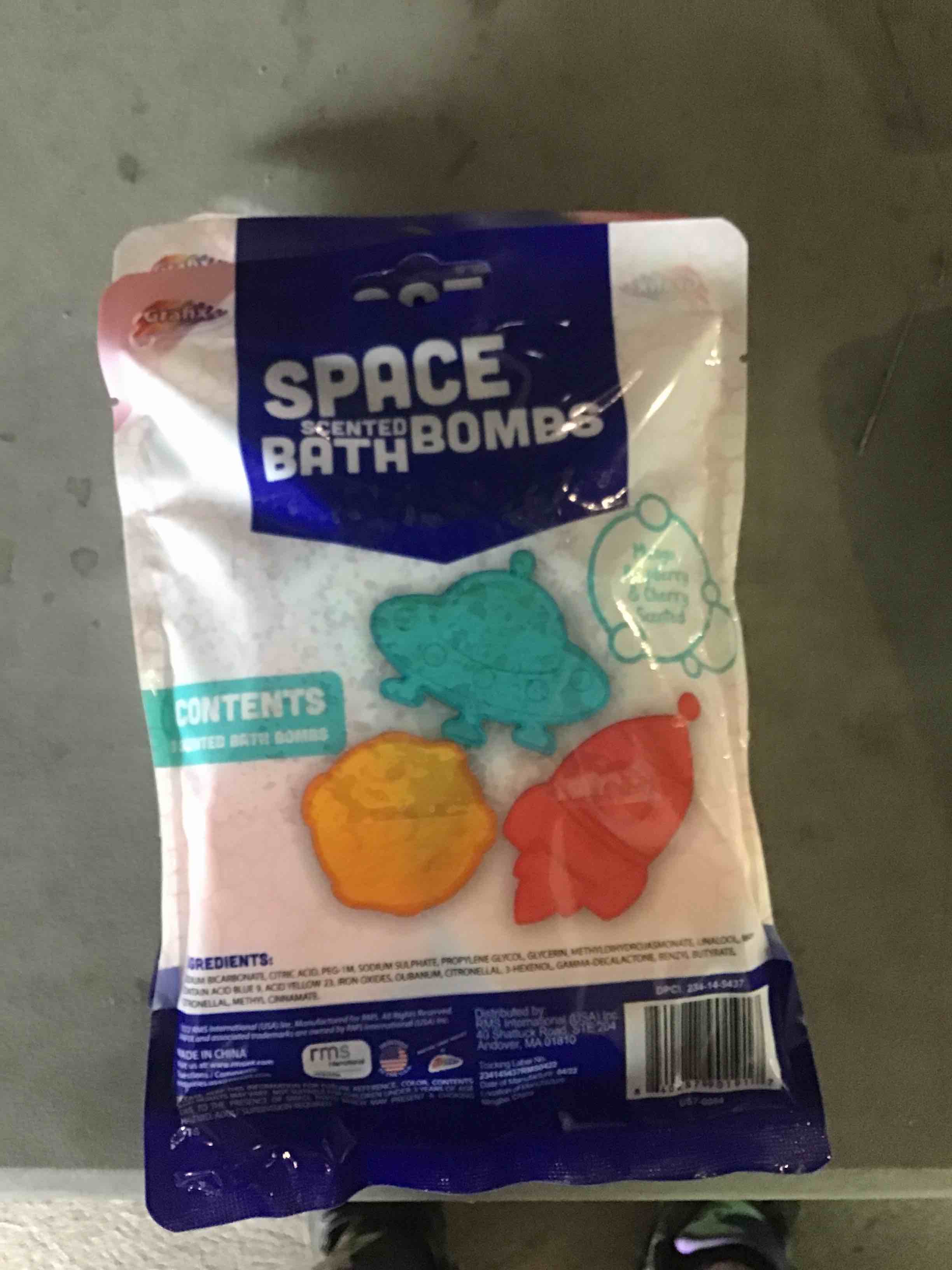 Space Scented Bath Bombs 3 packs of 3 bombs