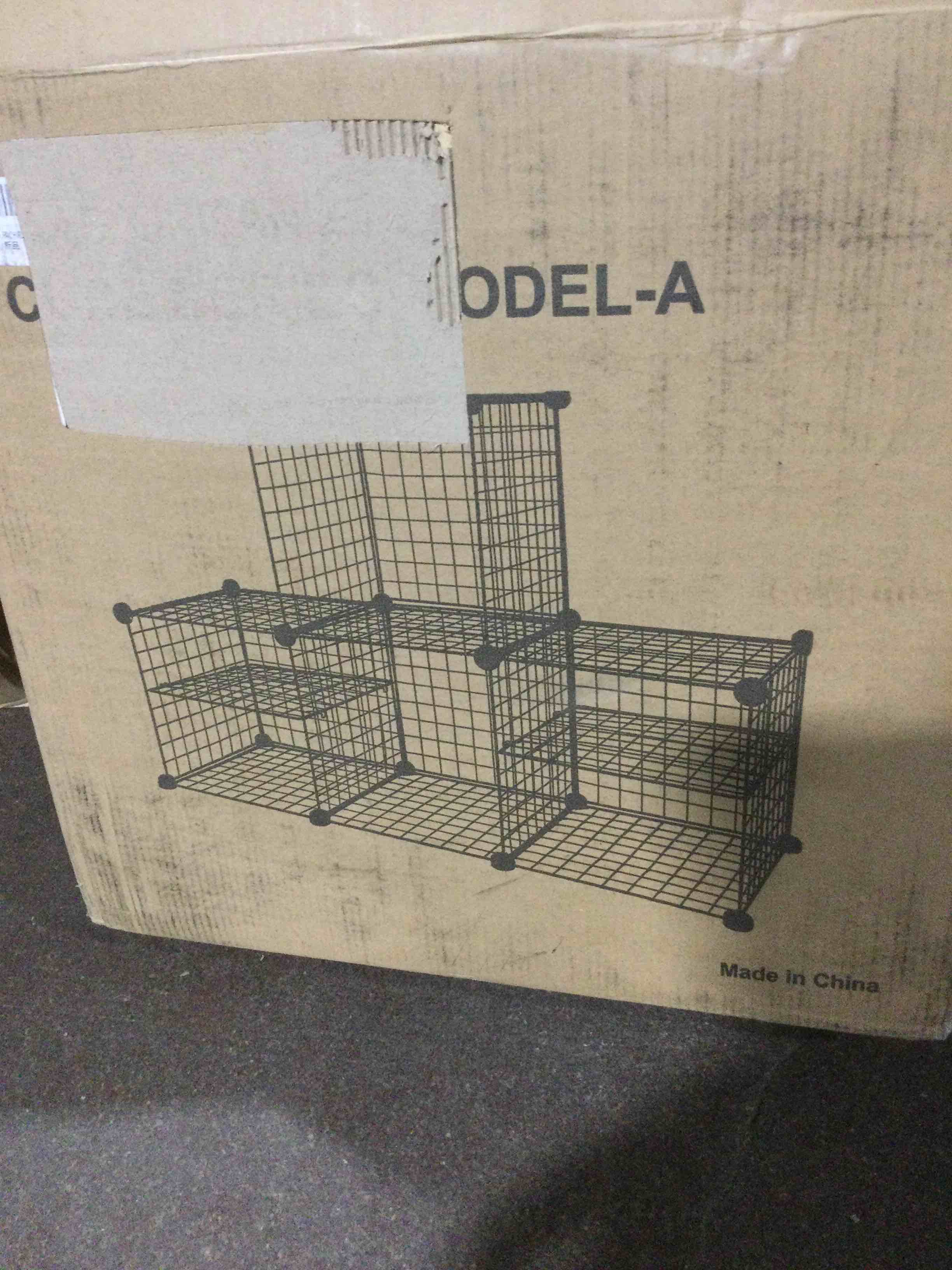 metal cage storage organizer 