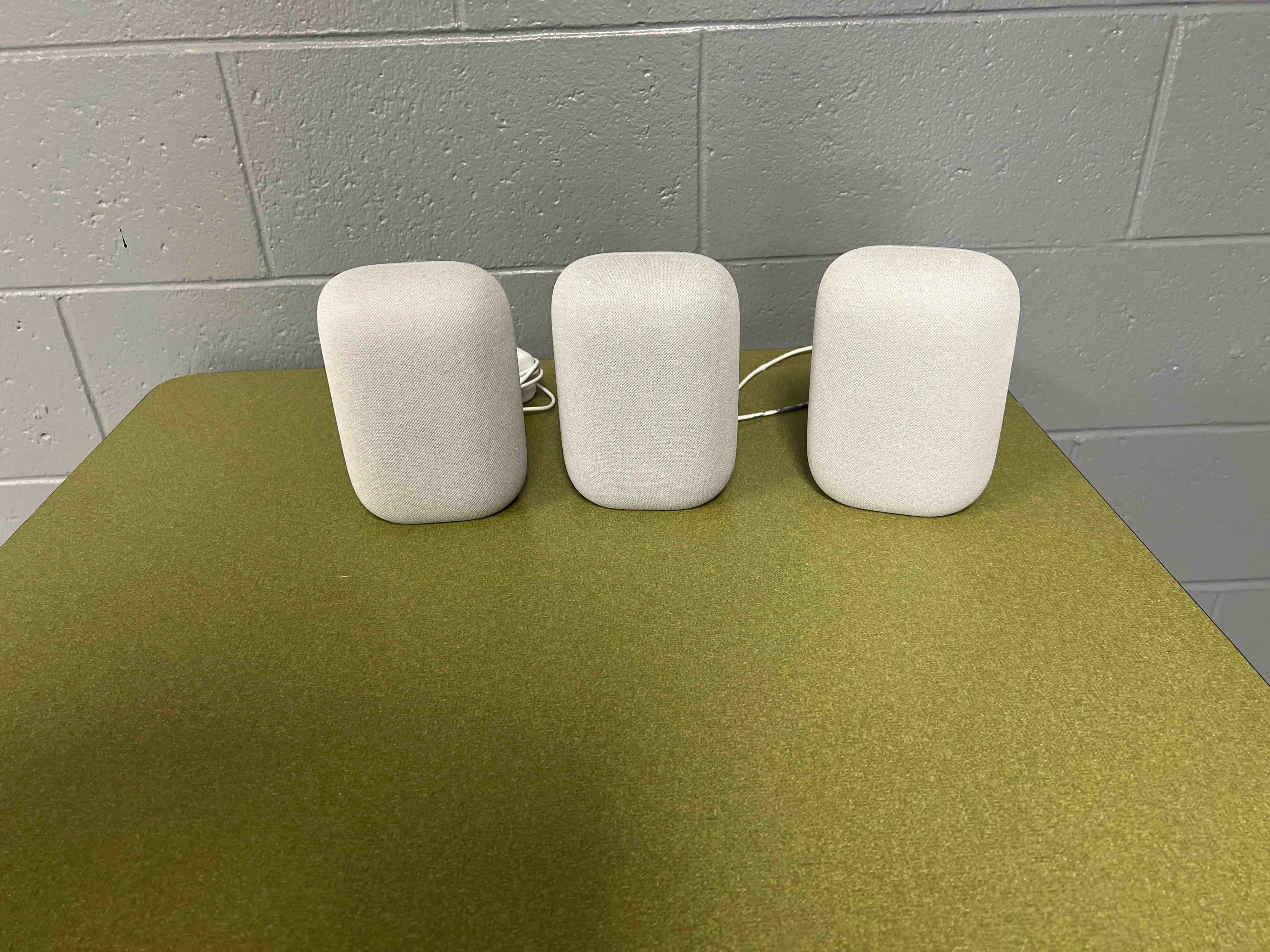 Google - Nest Audio - Smart Speaker - Chalk