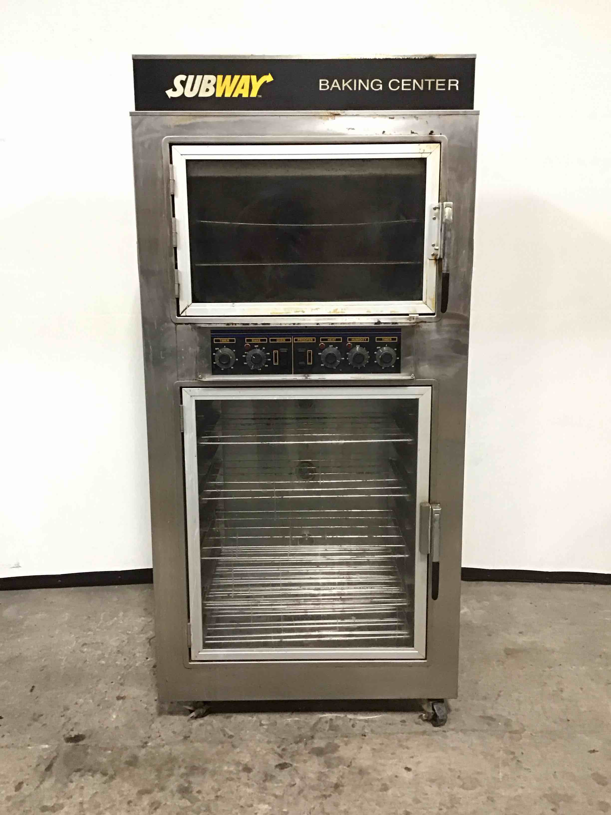 NU-VU STAINLESS STEEL ELECTRIC OVEN/PROOFER ON CASTERS 