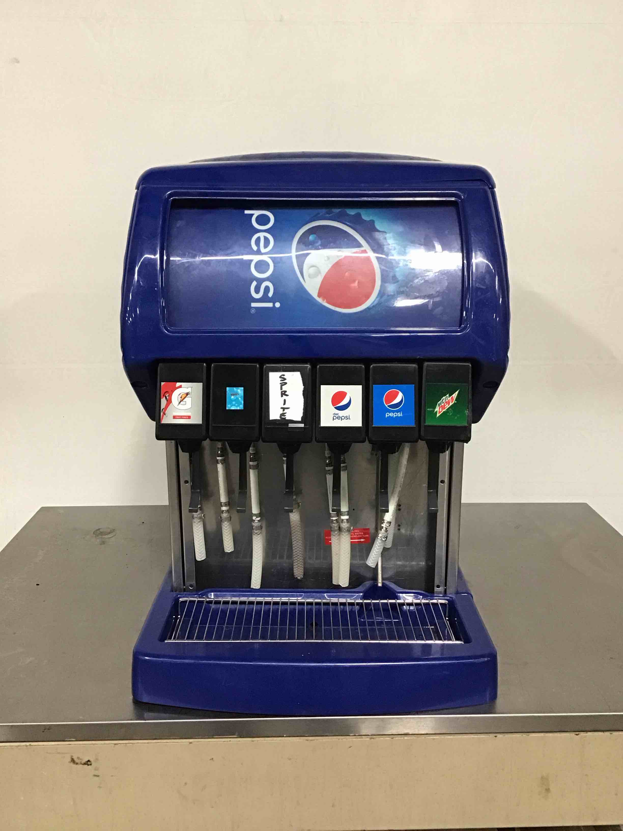 2018 LANCER 6 FLAVOR CHILLED COUNTERTOP SODA STATION