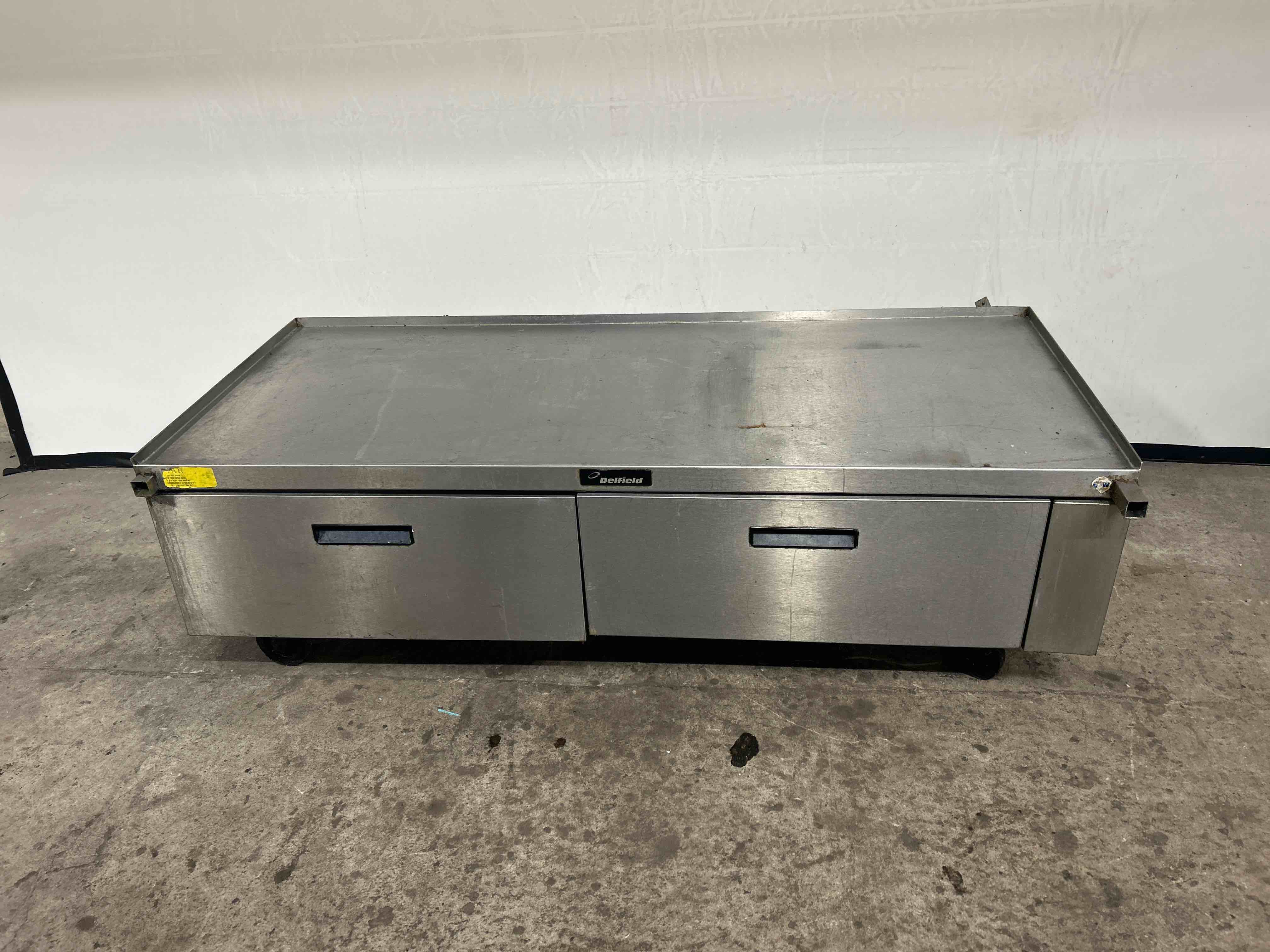 DELFIELD 69 INCH 2 DRAWER NON-REFRIGERATED CHEFS BASE
