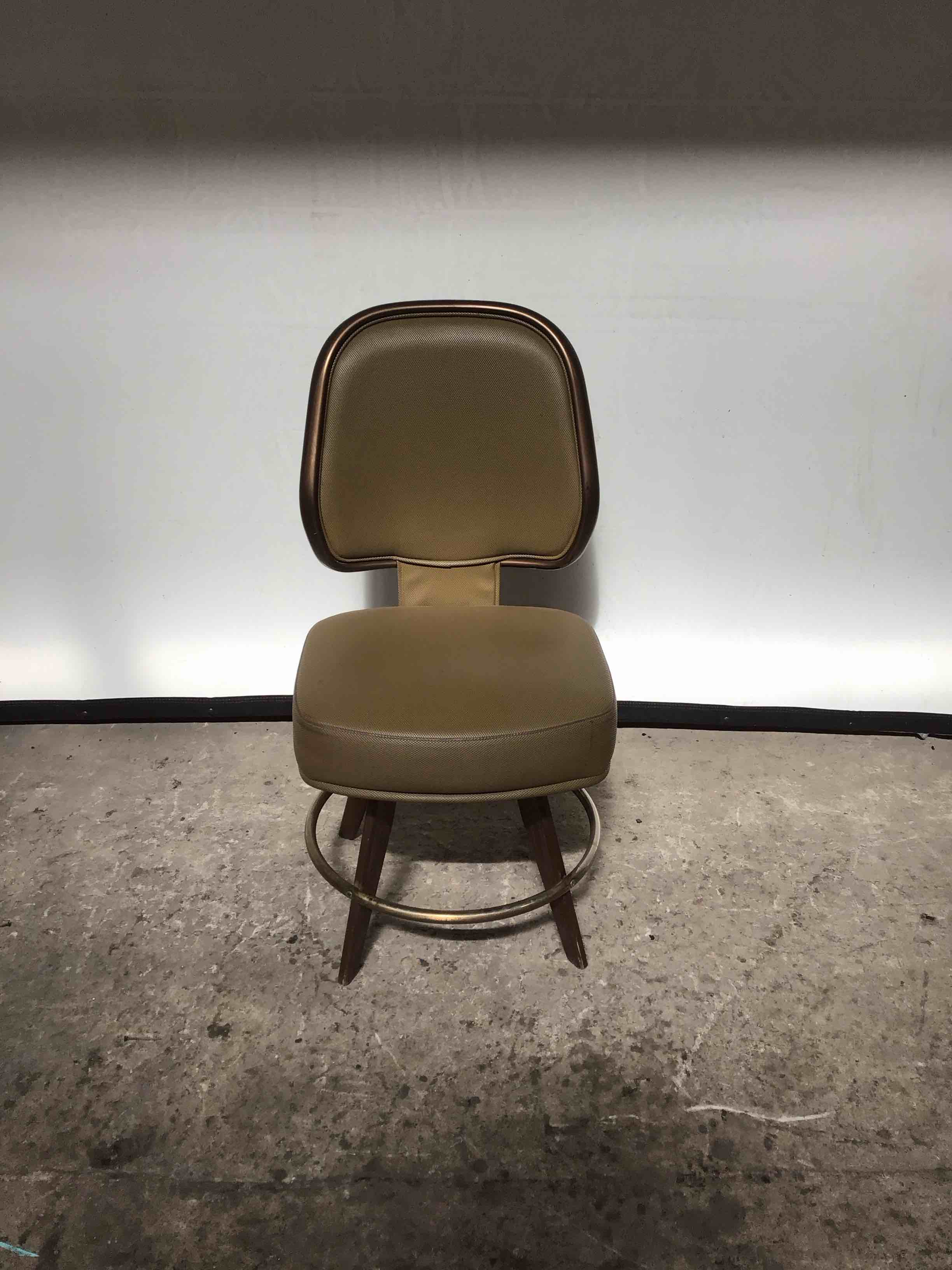 CUSHIONED BACKED DINING CHAIR 