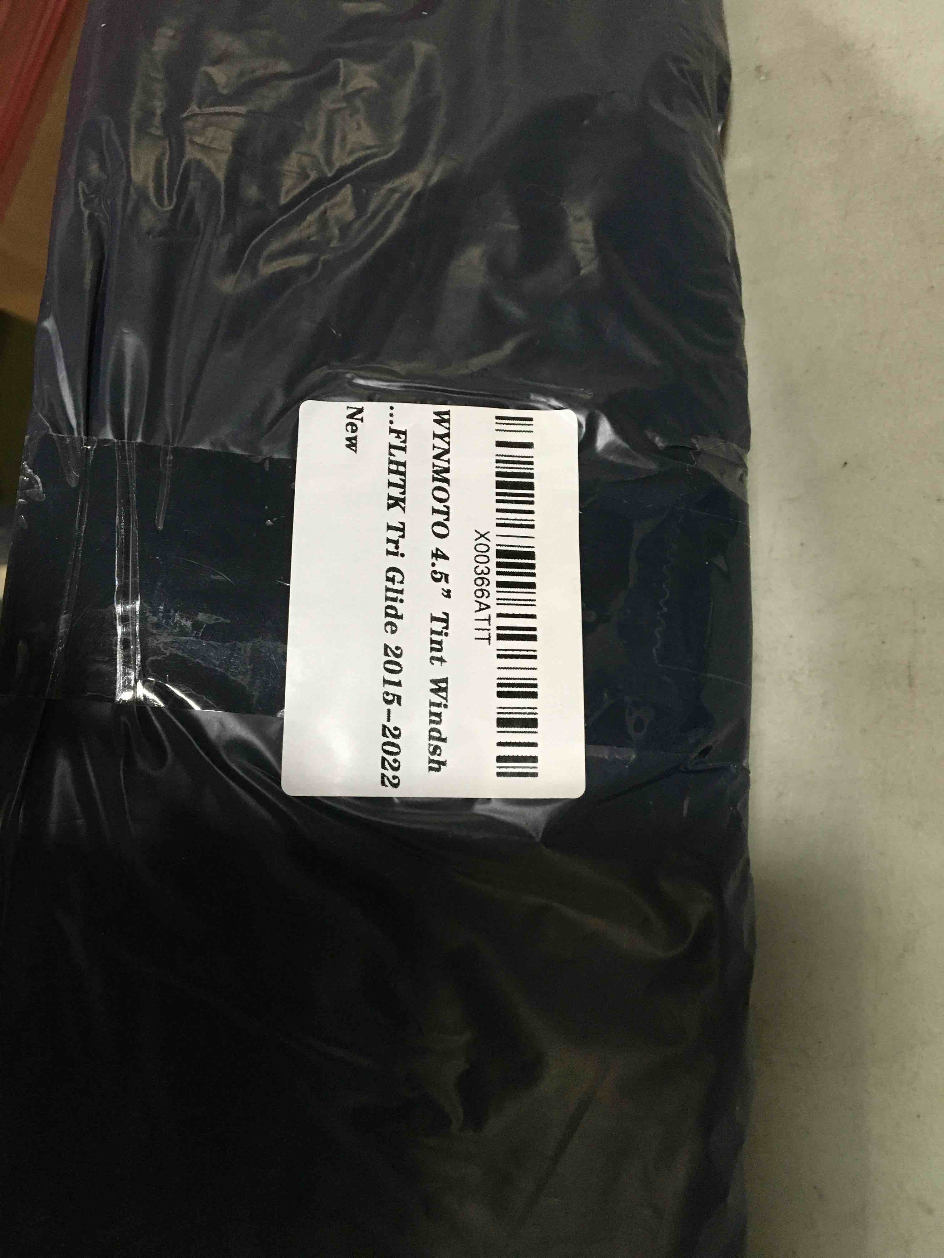 Wynmoto 4.5 inch tint windshield triglide 2015-2022