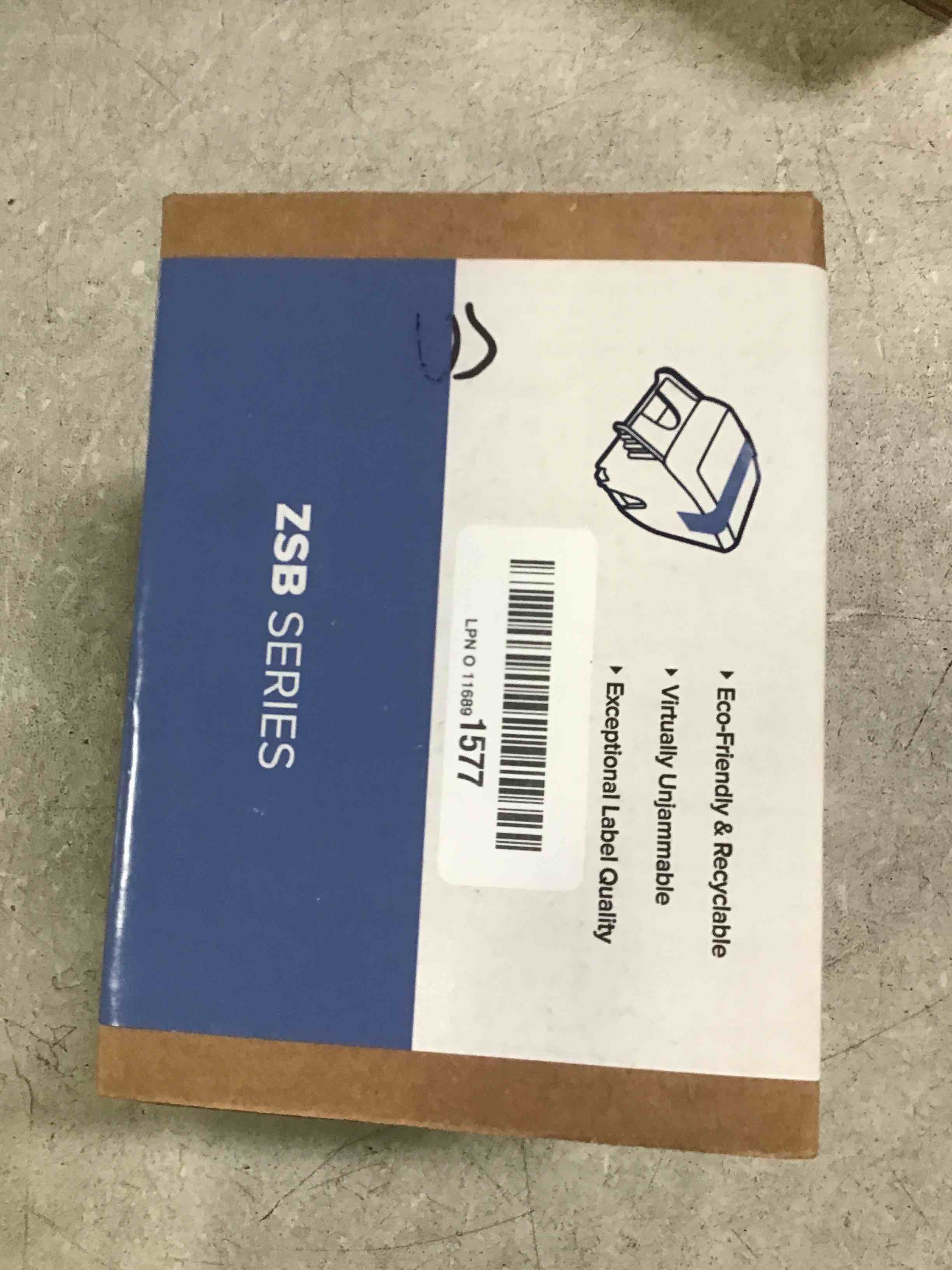 Condition photo showing New/Like New for ZSB Series from Zebra - ZSB-LC6  Barcode Labels  recyclable label cartridge