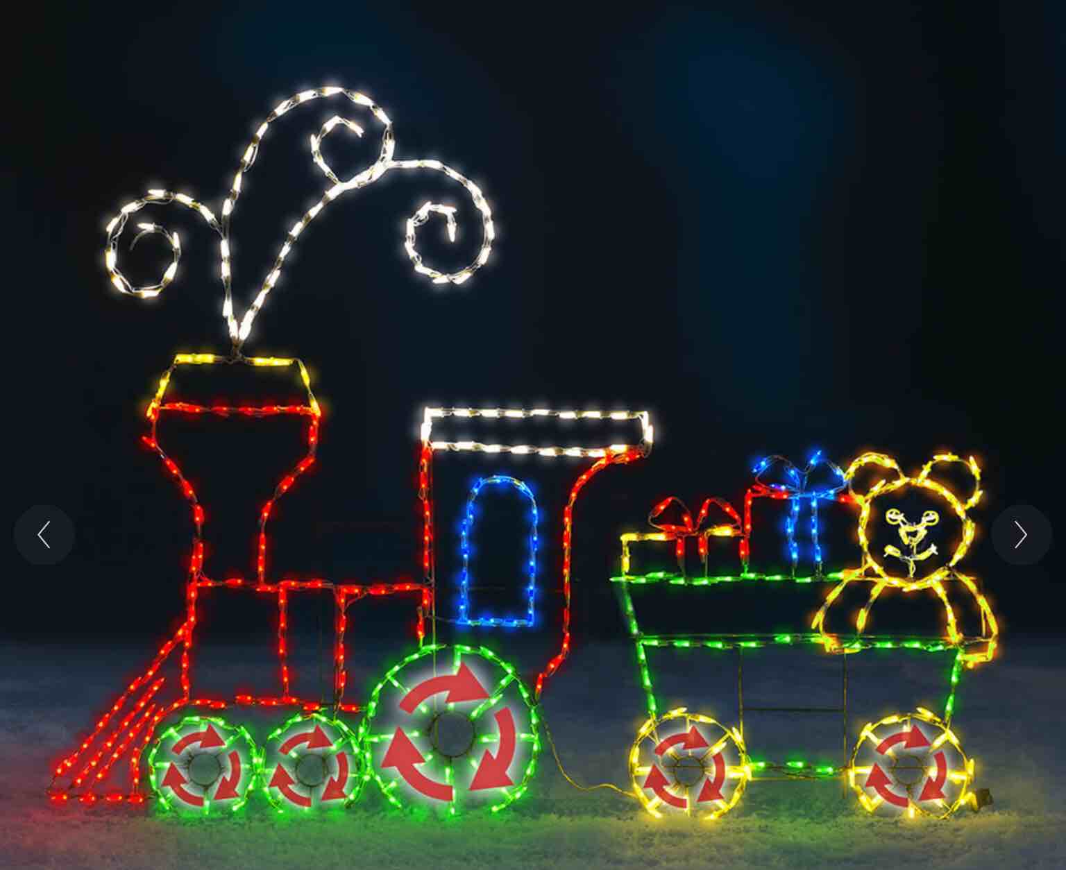 The 5' Animated Holiday Locomotive