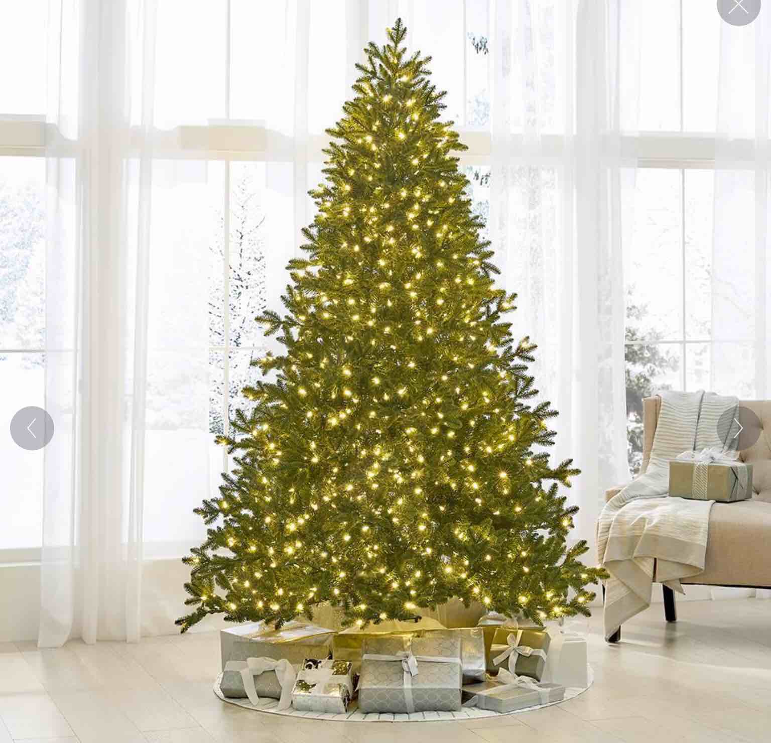 The World's Best Prelit LED Noble Fir