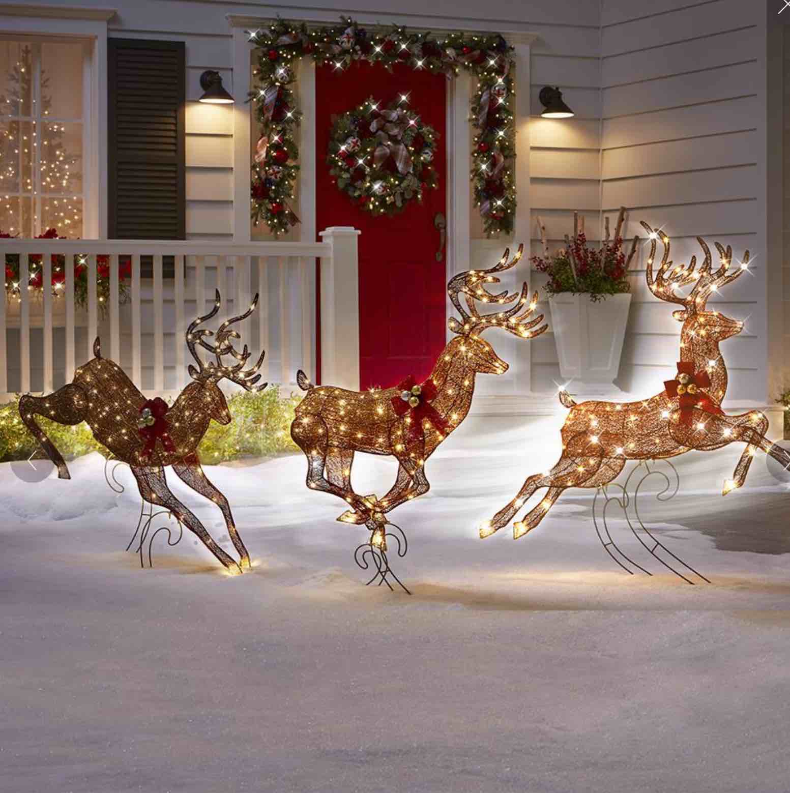 The Choreographed Illuminated Galloping Reindeer