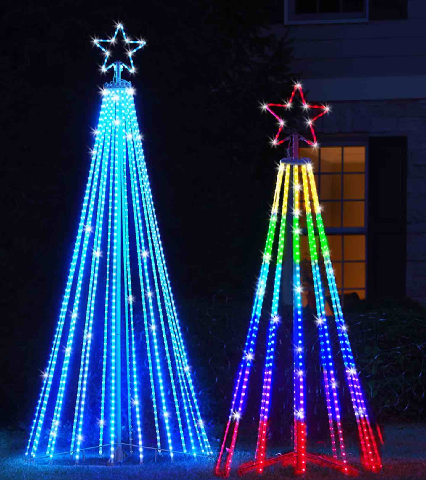 The Star Bright 6' Choreographed Light Show Tree