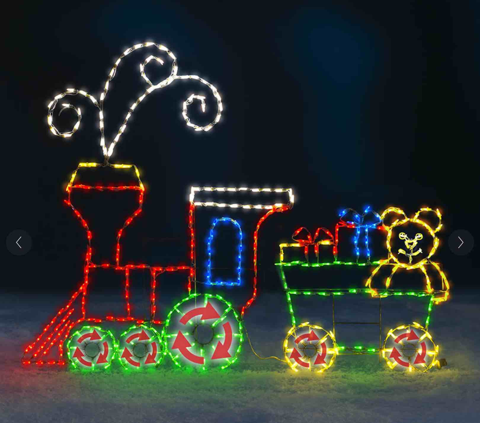 The 5' Animated Holiday Locomotive