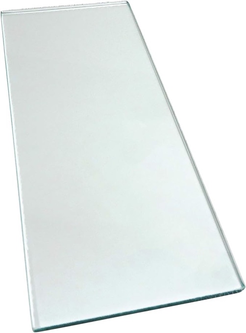 Taytools 279144 One Piece 5/16 x 5 x 12 Dead Flat Float Glass for Scary Sharp Sharpening System