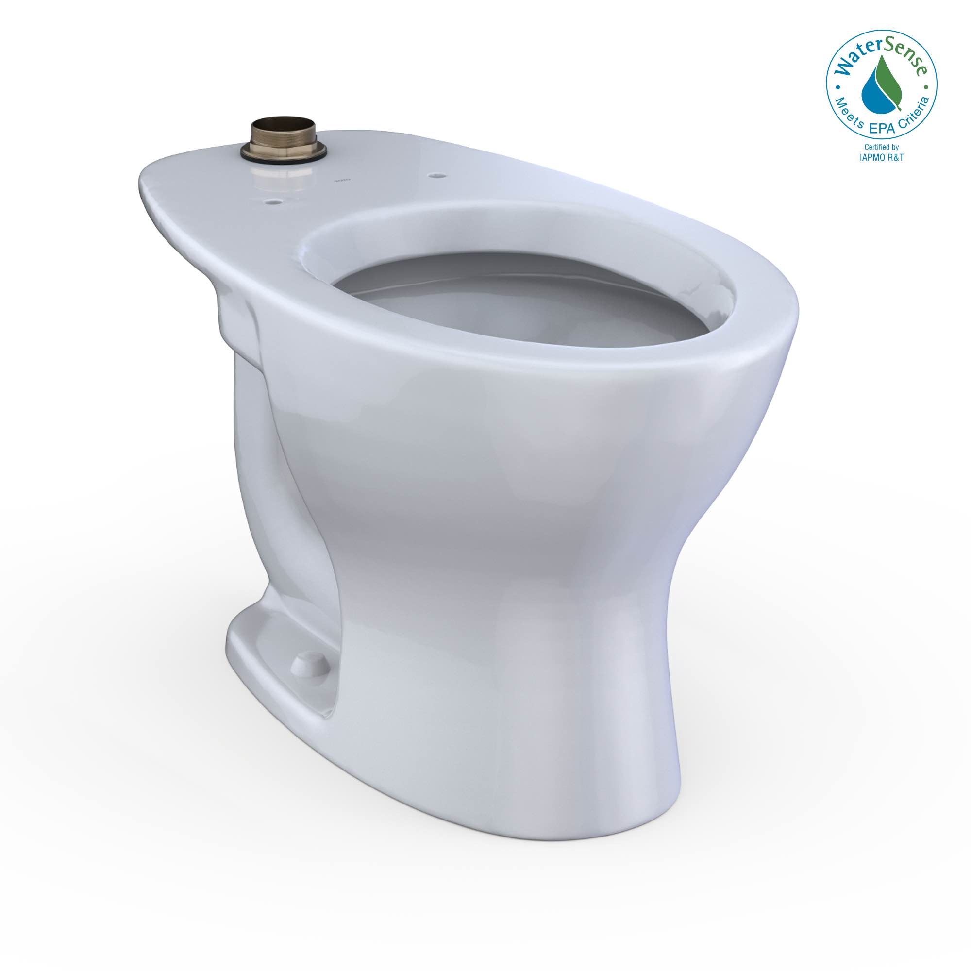 TOTO® TORNADO FLUSH® Commercial Flushometer Floor-Mounted Toilet, Elongated, Cotton White - CT725CU#01