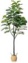 OAKRED Artificial Fiddle Leaf Fig Tree,5FT Tall Faux Ficus Lyrata Plants for Indoor,Fake Tree with 44 Leaves and Custom Woven Basket for Office Home Living Room Floor Patio Greening Porch Decor