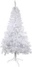 CCINEE 6ft White Artificial Christmas Tree, 700 Branch Tips Hinged Spruce with Metal Stands, Easy Assembly, for Xmas Holidy Home Party Decoration