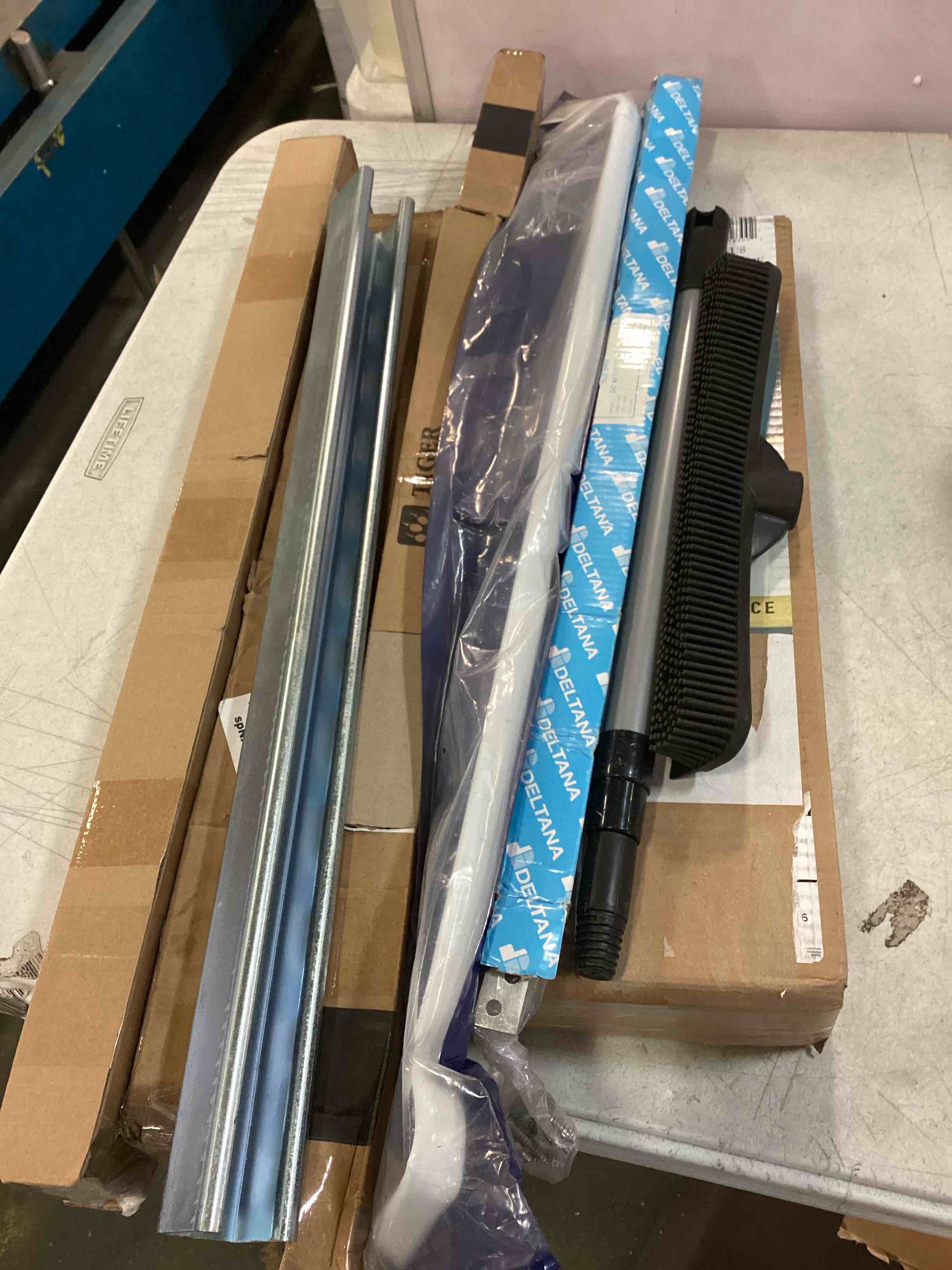 assorted item miscellaneous curtain rod and more 