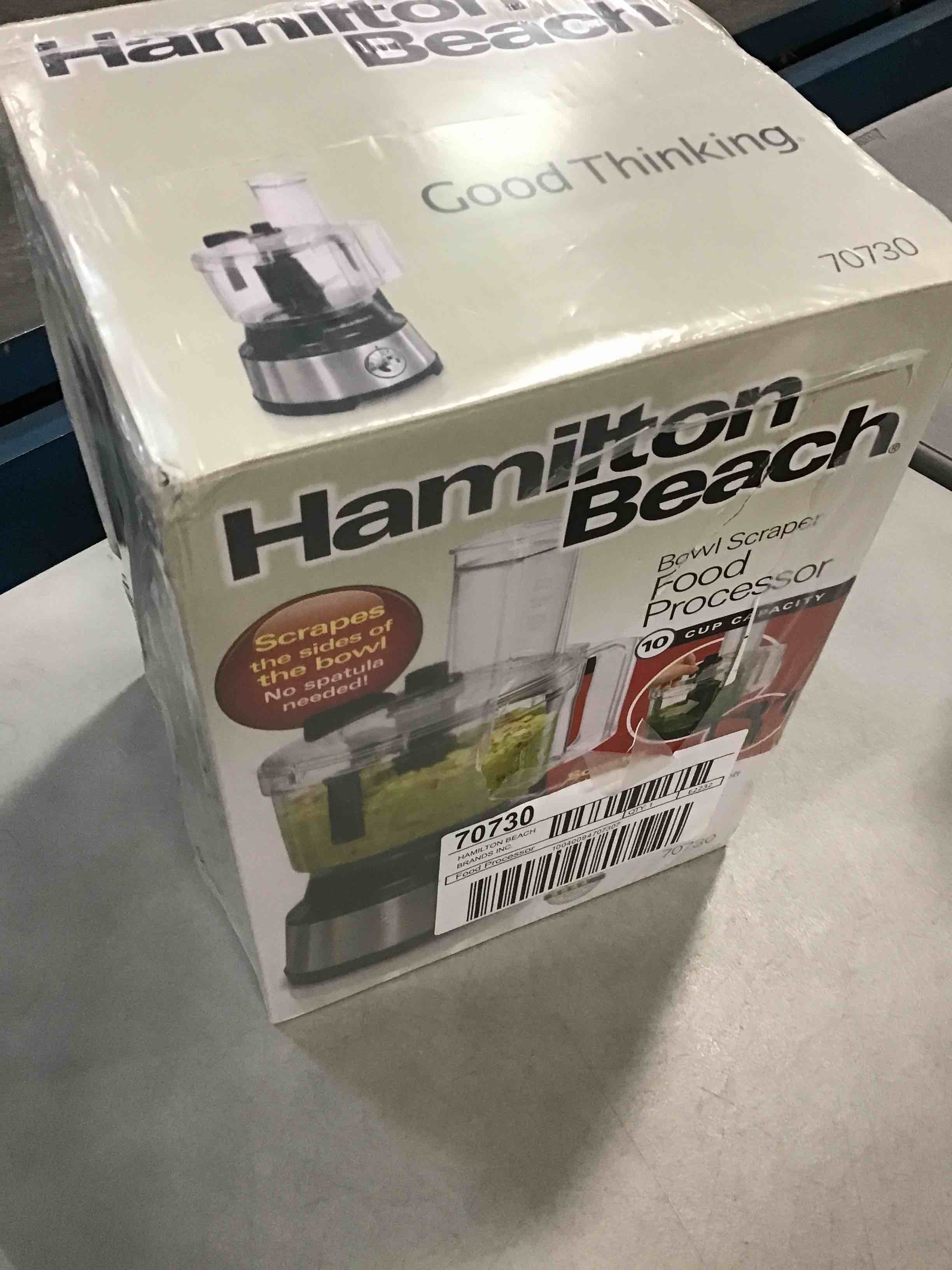 Hamilton Beach Food Processor & Vegetable Chopper for Slicing