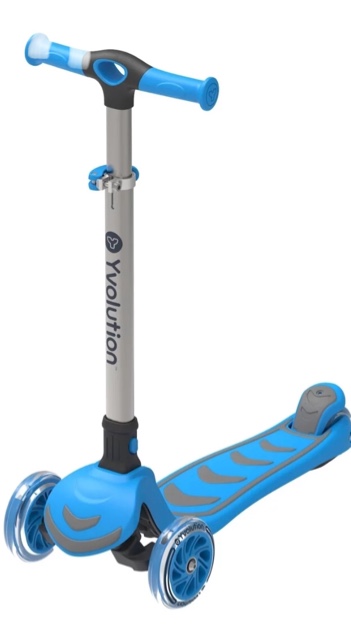 Yvolution Y Glider Kick & Roll 3-Wheel Scooter 