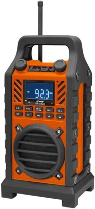 Pyle Audio - PWPBT250OR - Rugged & Portable Bluetooth Speaker w/FM-Radio