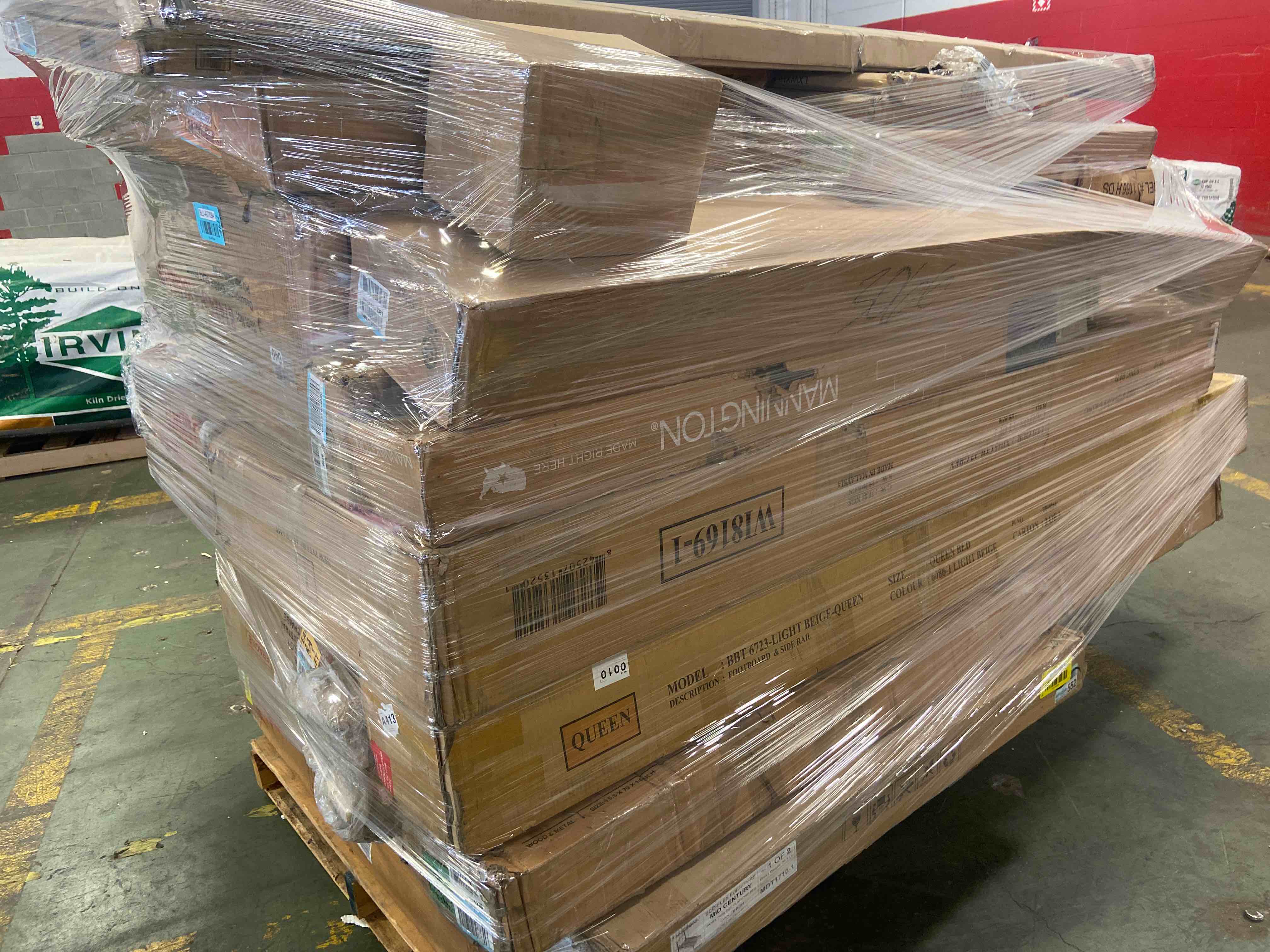 Large Pallet / Chance Miscellaneous furniture, some incomplete furniture, baby gates,  and more! Everything must go!
