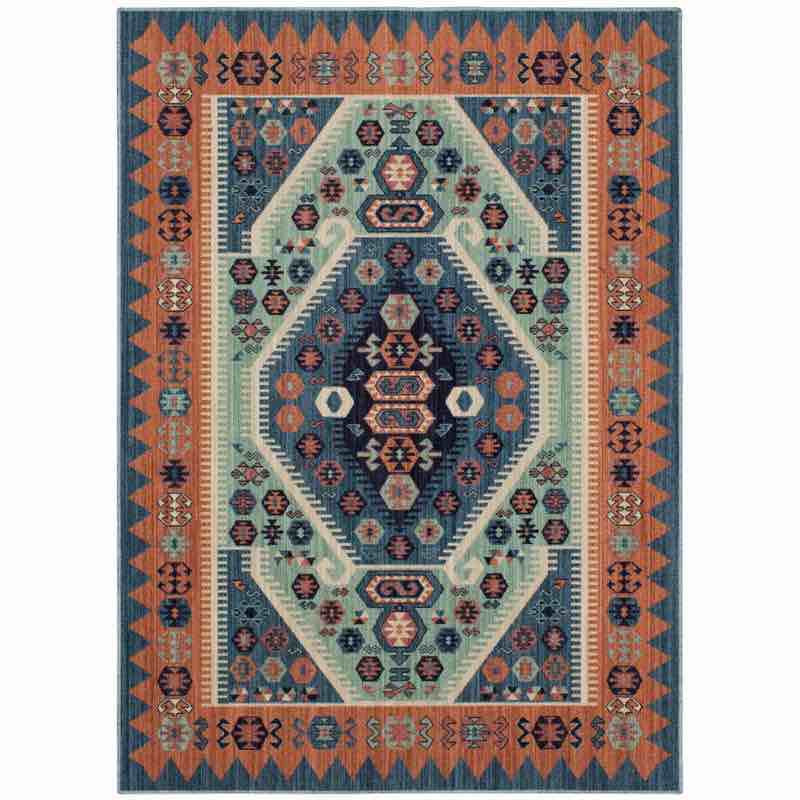 7x10 Buttercup Diamond Vintage Persian Woven Rug - Opalhouse