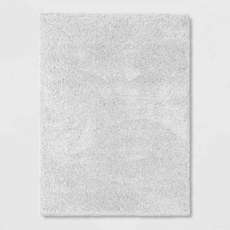 7'X10' Solid Eyelash Woven Shag Rug Cream - Project 62™m