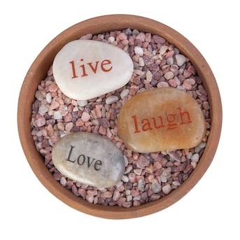 AKASHA 4-Ib Multiple Colors/Finishes River Rock