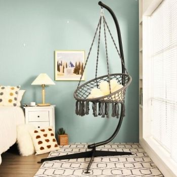 Solid Steel C Hammock Frame Stand OP70786
