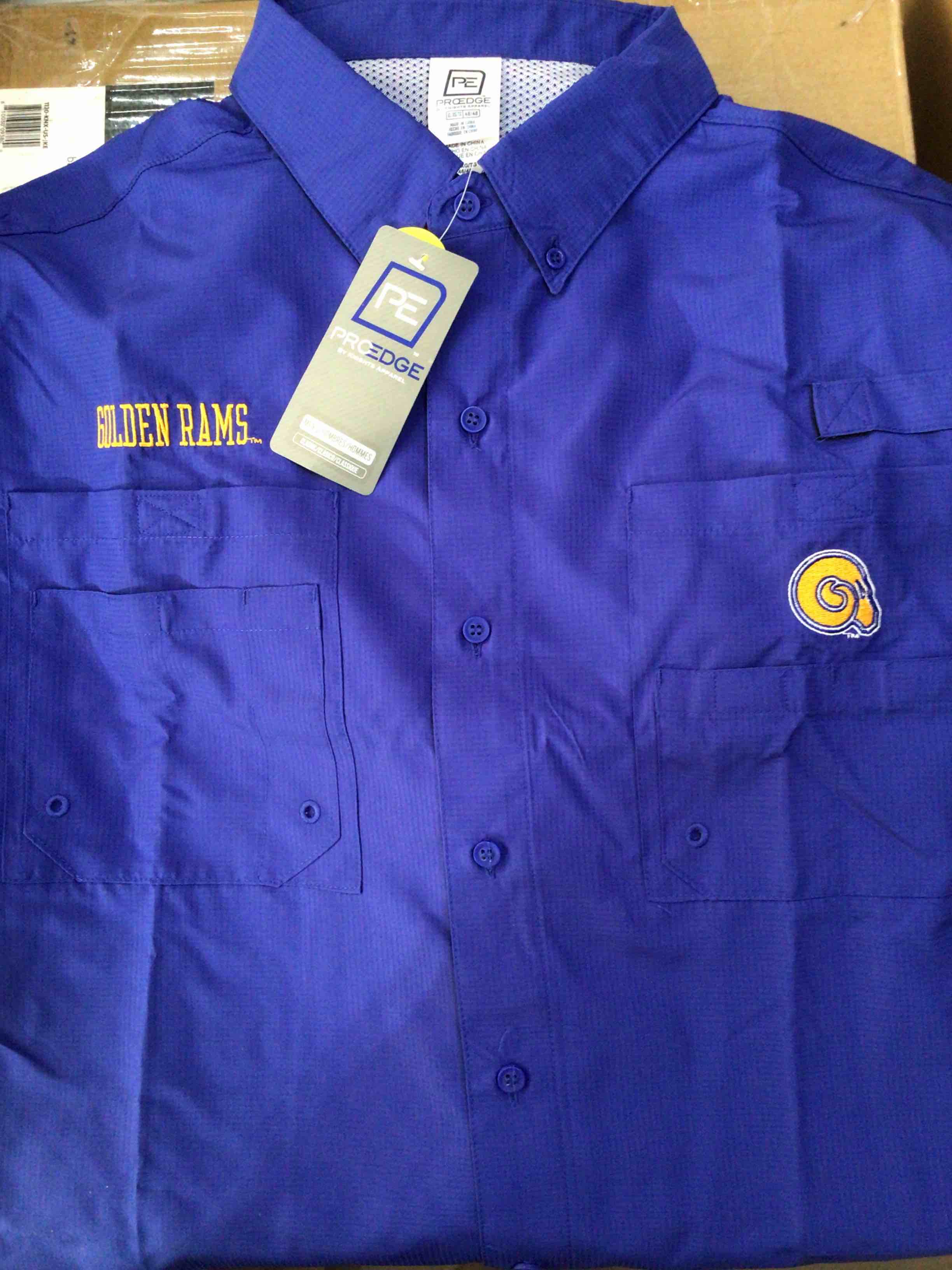 Albany st golden rams short sleeve Oxford