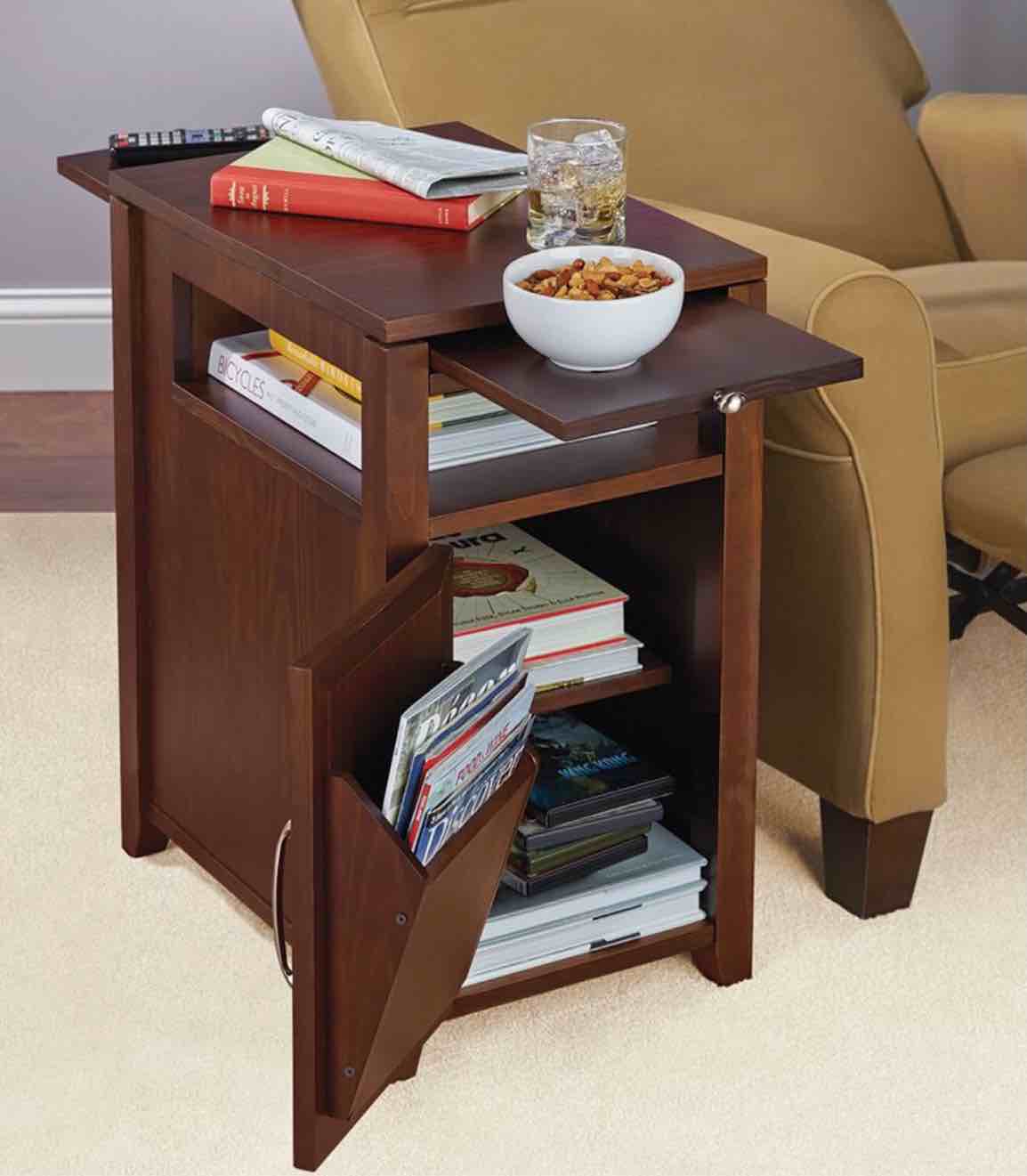 The Easy Access Recliner Side Table