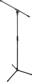 Amazon Basics Adjustable Boom Height Microphone Stand with Tripod Base