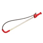 RIDGID 59787 K-3 Toilet Auger, 3-Foot Toilet Auger Snake with Bulb Head to Clear Clogged Toilets