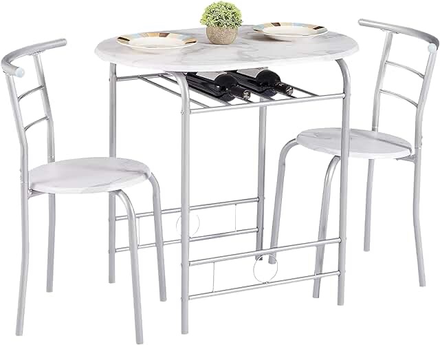 3 piece dining table set