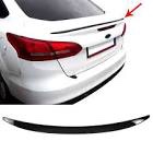 black plastic spoiler   