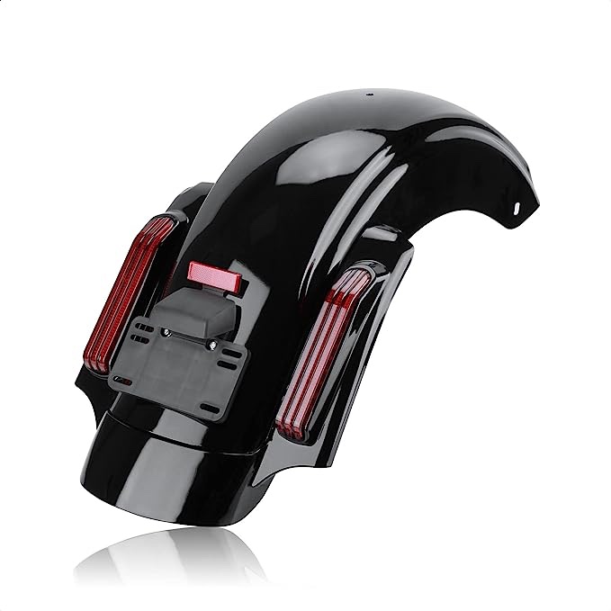 Yolpoco CVO Style Rear Fender System, LED Fender Kit Compatible with Harley Touring Electra Glide Road Glide Street Glide Road King Ultra Limited Brake 2014-2022