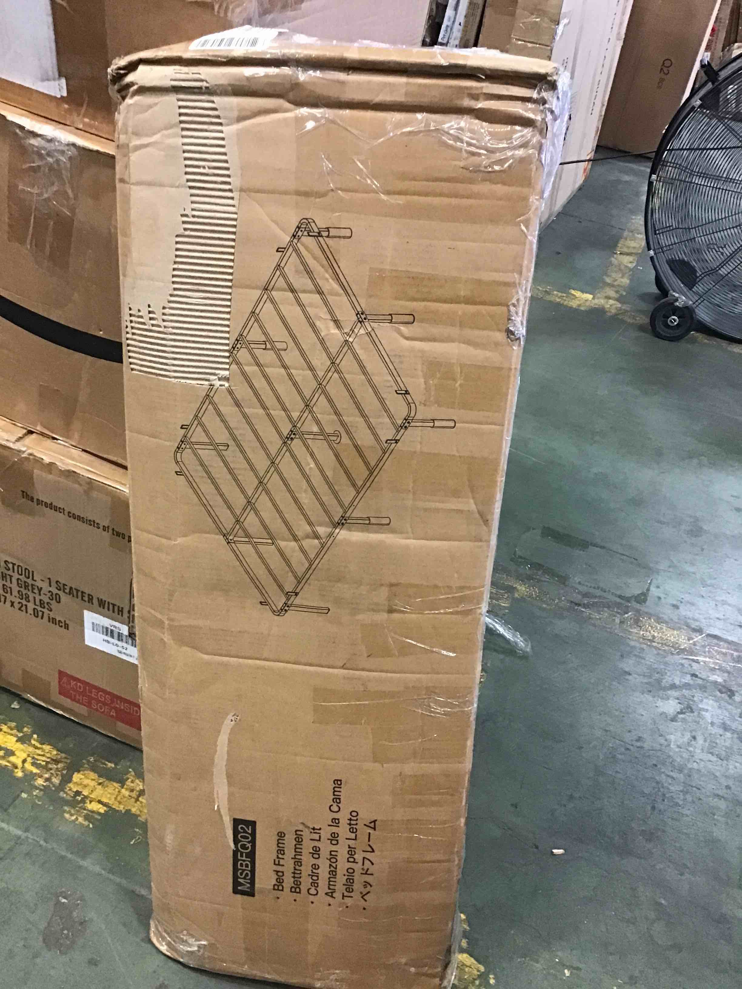 bettrahmen bed frame model MSBFQ02
